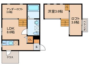 White Houseの物件間取画像